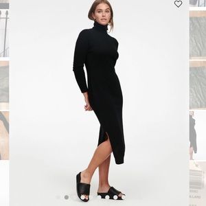 🔥naadam cashmere turtleneck dress